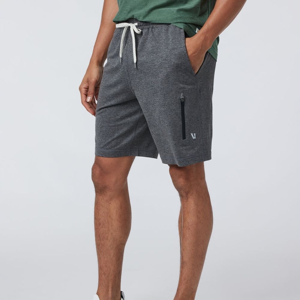 Vuori Sunday Preformance Shorts Charcoal Heather Size‎ Small NWT